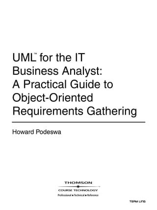 Uml for the it business analyst a practical guide to object oriented requirements gathering. - Service manual dc motor drive bbc.