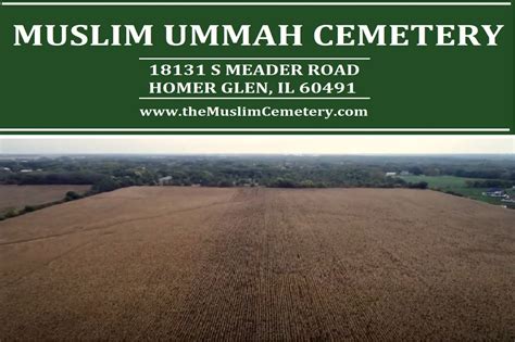 Ummah cemetery.  The reservation cost is $1,000 per grave.  Our progress ...
