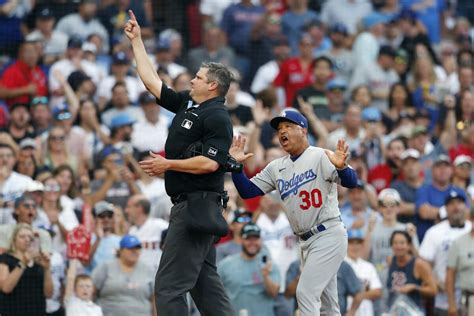 Umpire Baker leaves Blue Jays-Red Sox game after being struck by multiple foul tips