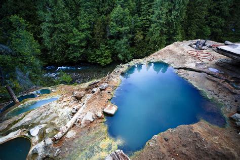 Umpqua hot springs oregon. Hike around the sparkling lakes, smell the radiant wildflowers in bloom and watch butterflies coasting in the breeze. There is an overlook nearby with an incredible bird’s eye view of the two lakes but requires a detour off the looped path. Umpqua Hot Springs Trail. Distance:0.6 miles. Type of Trail:Out & Back. 