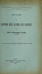 Un caso di carcinoma della glandola del bartolini. - Antologia de la musica medieval (musica).