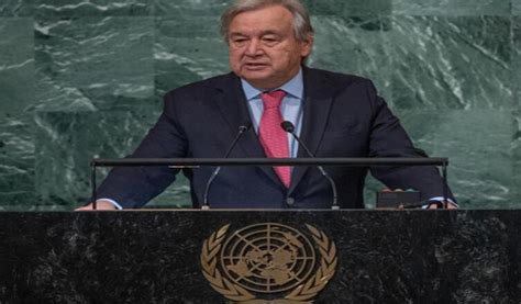 Un climate breakdown. Global Security Reporter. The climate is "breaking down", according to a warning from UN Secretary General Antonio Guterres. "Our planet has just endured a season of simmering - the hottest summer ... 