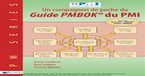 Un compagnon de poche du guide pmbok du pmi base sur le guide pmbok 5eme edition. - Omc 1 8 87 manual 140.