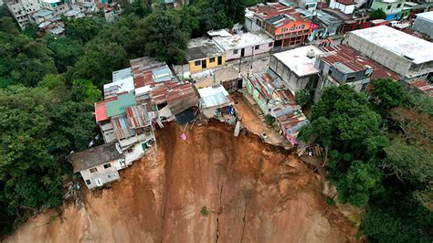 Un deslizamiento de tierra deja 10 desaparecidos en Guatemala
