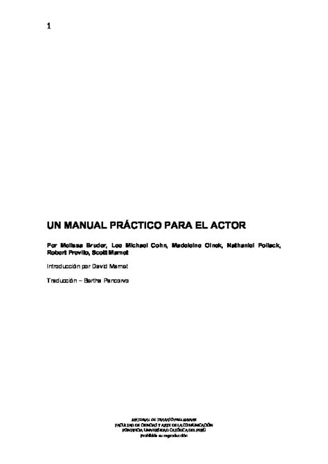 Un manual práctico para el actor gratis. - Manual for my 2015 mercedes gl350.