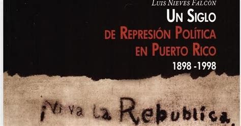 Un siglo de represión política en puerto rico. - Fundamentals of physics note taking guide episode 401.