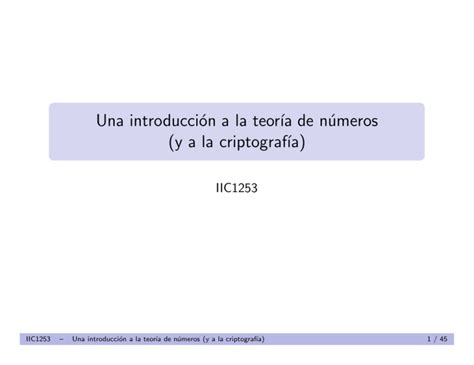Una introducción a la teoría de números con criptografía kraft. - Medidas de confianza mutua en américa latina.
