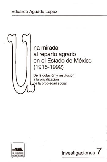 Una mirada al reparto agrario en el estado de méxico, 1915 1992. - Looking for pythagoras ace investigation 3 answers.