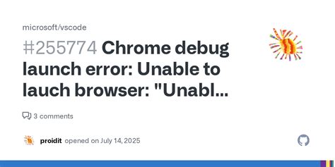 Unable to attach to browser vscode chrome. To attach to a running browser, it needs to be launc...