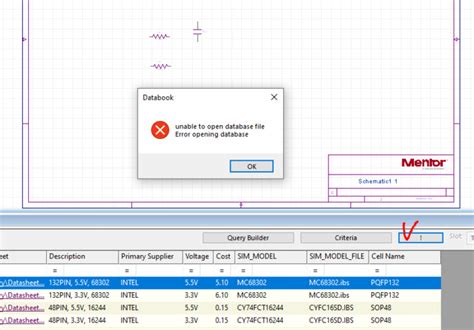 Unable to open the Database Utility - Network