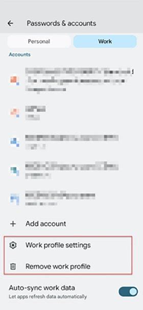 Unable to set up work profile on android. .  <a href=https://cocktail-competition.kiana...
