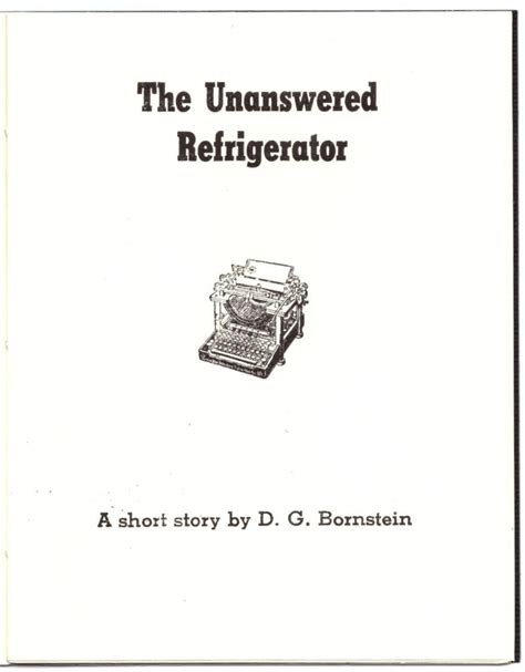 Unanswered Northland Refrigerator Questions & Open Problems …