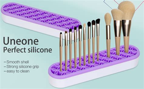 Unaone Silicone Makeup Brush Holder 28+8 Slots Multipurpose