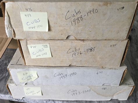 Unbelievable Finds in a Craigslist Purchase One Million Cubs Project