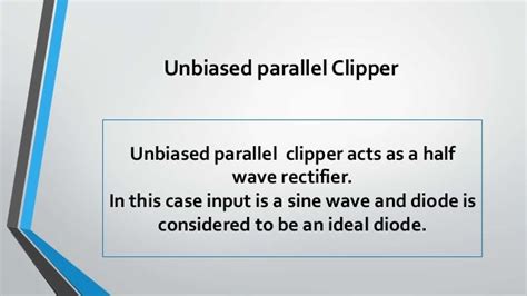 Unbiased Clipper - SlideShare