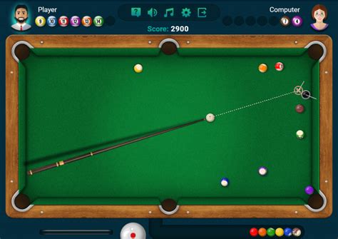 Features of 8 Ball Pool Unblocked. There are 16 balls total in the game, including a cue ball and 15 numbered balls. The goal of the game is for players to sink the numbered balls into the pockets of the virtual pool table by striking the cue ball in turn. For gamers to hone their abilities and test out new shots, there is also a practice mode.. 