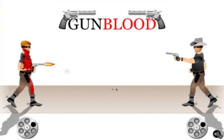 Unblocked gun blood. Gunblood 2. Gunblood 2 is an intense western shootout game. As a gunslinger, you must shoot down your opponents before they get you. Aim for the head for an instant kill and try to complete all 10 levels against some of the toughest opponents. Hone your skills to become the best gunman around and choose from a variety of weapons. 