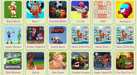 Unblocked html5 games 77. Unblocked Games 77 ... are unblocked can be attributed to a few factors that make them particularly desirable. ... work place. This is the biggest allure of games ... 