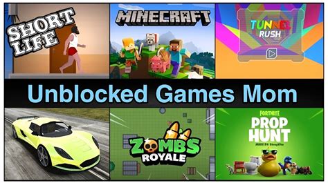 Unblockedgames mom. unblocked games top is usually a internet site having a maximum range of top quality and really satisfying totally free online unblocked game titles. The positioning is in the good guides of educational institutions and parents alike as it omits objectionable factors which is a typical along with a stressing Consider free of charge on line ... 