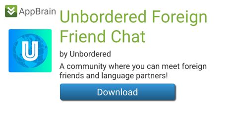 Unbordered Foreign Friend Chat APK Download for Android 
