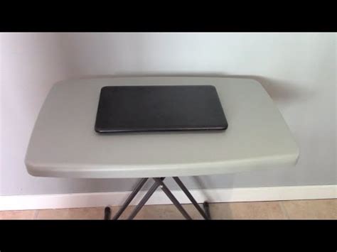 Unboxing 30 inch Personal Folding Table from Costco - YouTube