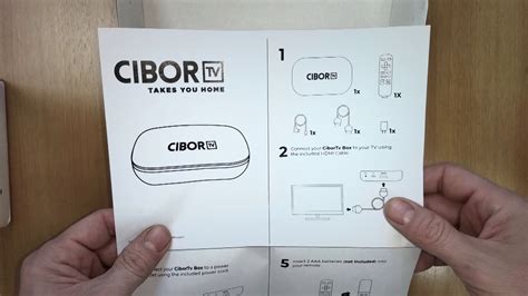 Unboxing CiborTV Box - Watch in live streaming all Italian TV