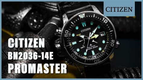 Unboxing the new Citizen ProMaster BN2036-14E - YouTube