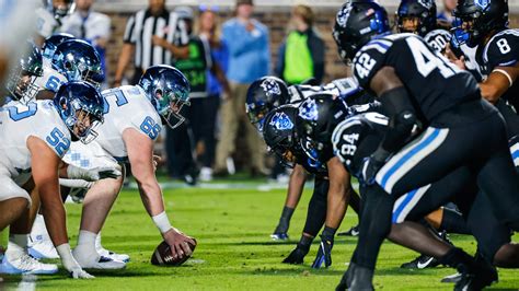Unc football live score. The North Carolina Tar Heels typically have all the answers at home, but on Friday the NC State Wolfpack proved too difficult a challenge. NC State secured a 34-30 W over the Tar Heels. 