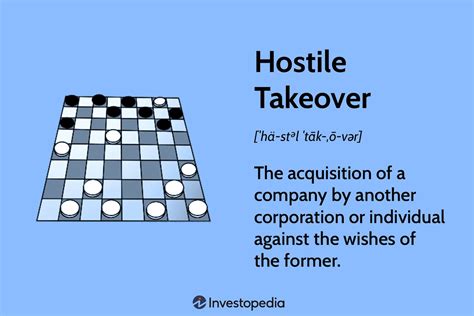 At a high level, a hostile takeover occurs when a company -- or a person -- attempts to take over another company against the wishes of the target company's management. That's the "hostile" aspect .... 
