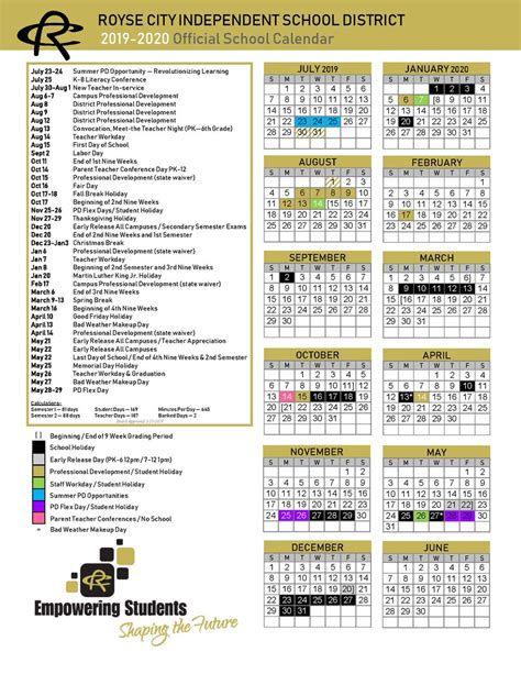 Uncc Academic Calender Customize and Print