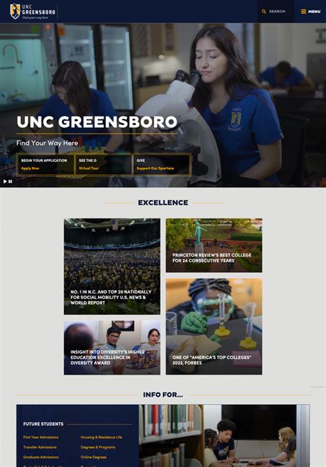UNCG is a public university that offers challenging academic programs, a supportive environment and an engaged community. Learn about its rankings, news, events, …. 