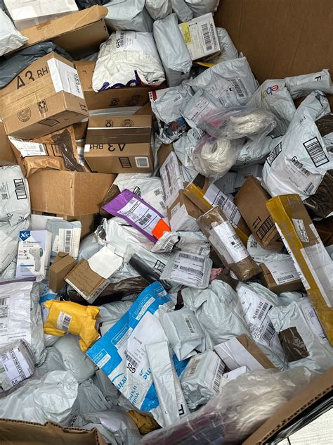 Unclaimed mail packages. ONE man's trash is another's man treasure: at least that's what this couple discovered when they purchased two boxes filled with unclaimed mail packages. Florida couple, Jennifer and Danny, purchased them off of Fun Delivered and shared their findings with their followers on social media. 