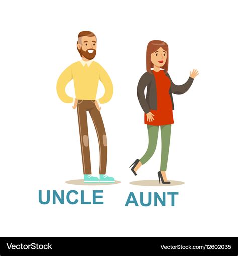 Uncle and Aunt Vector Images (over 430) - VectorStock