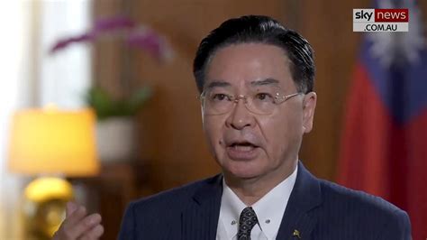 Unclear who would aid Taiwan in a war, foreign minister says