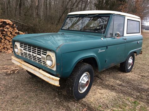 Uncut Survivor: 1966 Ford Bronco Barn Finds