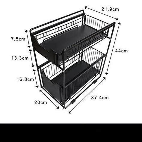 Under The Kitchen Sink Storage Rack Drawer Type Can Be Pushed …