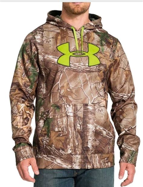 Under Armour hunting sweatshirts are qual
