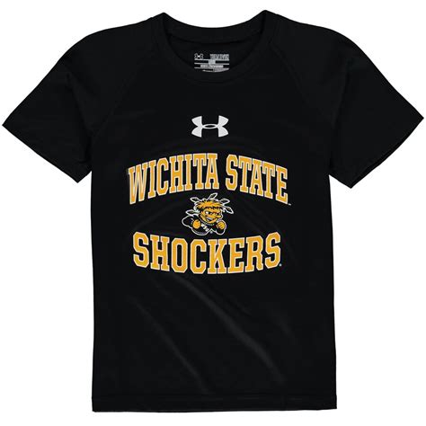 Men's Under Armour Black Wichita State Shockers Primary Performance T-Shirt. Reduced: $37.49 $ 37 49. Regular: $49.99 $ 49 99.. 