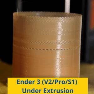 Under extrusion and stringing.  Learn how to fix Ender 3 under extrusion issues her...