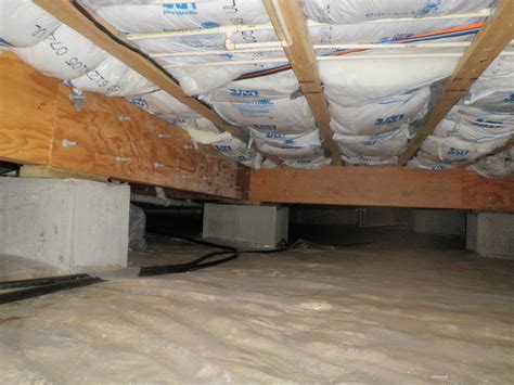 Under house insulation. 2 days ago · One last thing: If you don’t have one already, install a vapor barrier on the crawlspace floor to keep the space from getting damp from below. Cover the entire crawlspace floor in the vapor barrier (usually 6-mil or thicker polyethylene sheeting) and run the edges at least 6 in. up the stem walls. Attach and seal the … 