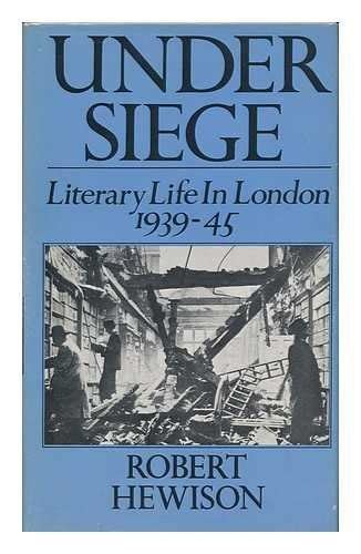 Under siege literary life in london 1939 1945. - Spot the safety hazards pictures manual handling.