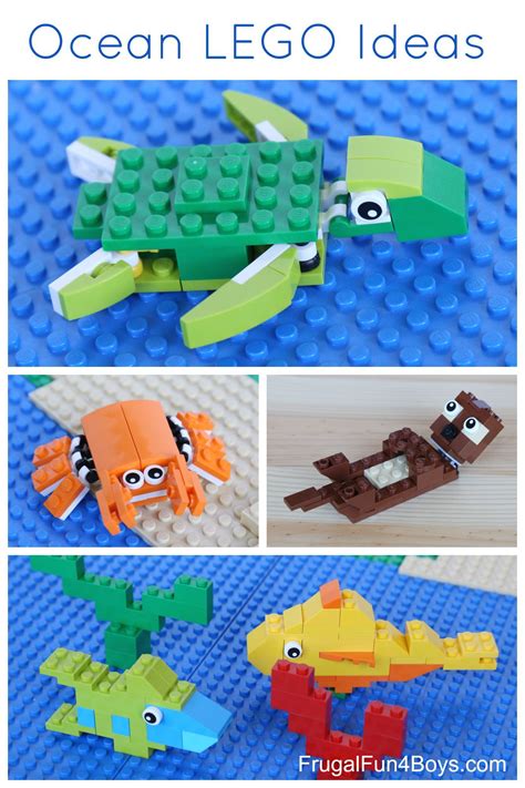 Under the Sea Lego Challenge Printables - 123 …