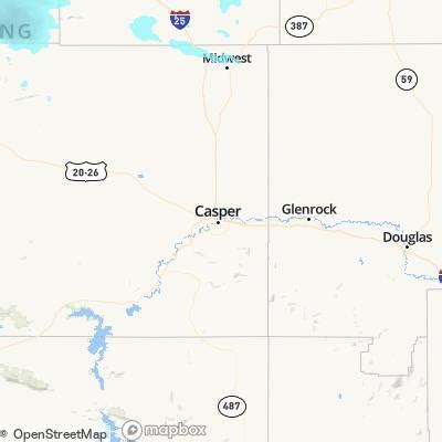 Casper WY: Enter Your "City, ST" or zip code : NWS Point Forecast: Casper WY [Similar City Names] 42.83°N 106.34°W: Mobile Weather Information | En Español Last Update: 5:43 am MDT Oct 10, 2023 Forecast Valid: 7am MDT Oct 10, 2023-6pm MDT Oct 16, 2023: Today Increasing Clouds Hi 74 °F: Tonight Mostly. 