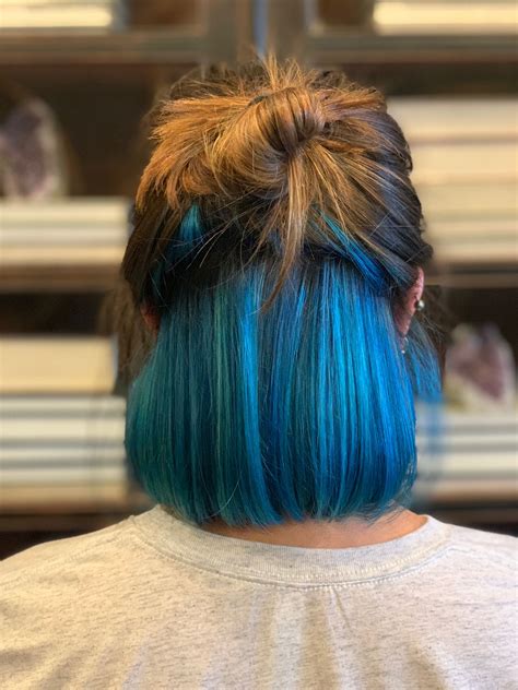 "Underlayer colors can range from a simple blond or caramel to an exciting pink or purple," Backe says. "There is no shade off the table." For the best results, you'll always want to visit a...