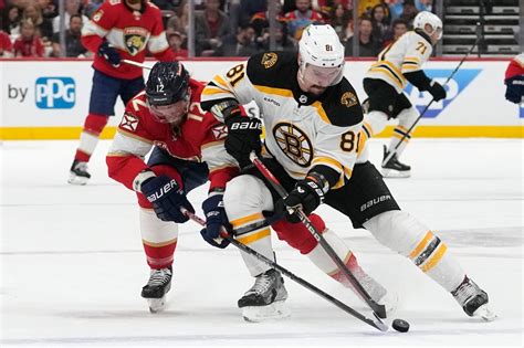 Undermanned Bruins regain series lead with 4-2 win over Panthers