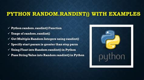 Understand Difference Between Python random.randint() and …