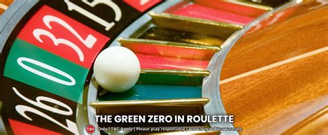 roulette table green