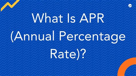 Understanding Annual Percentage Rate (APR) - YouTube