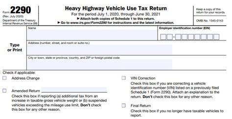 Understanding Form 2290 StepbyStep Instructions for 20222023