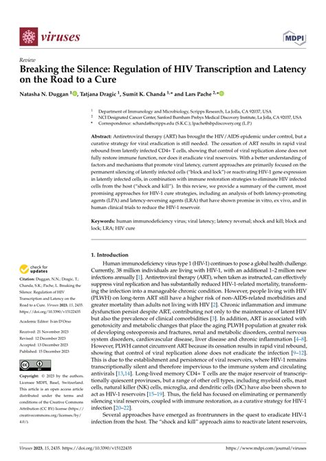 Understanding HIV latency: the road to an HIV cure - PubMed